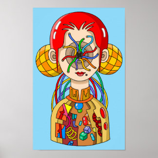 Hersencircuits. Poster