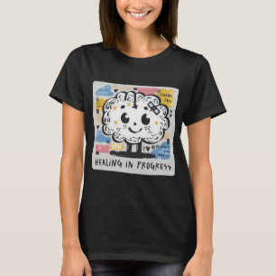 Hersenen met pleister – Genezing in uitvoering T-shirt