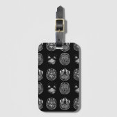 Hersenen MRI-scan Bagagelabel (Voorkant (verticaal))