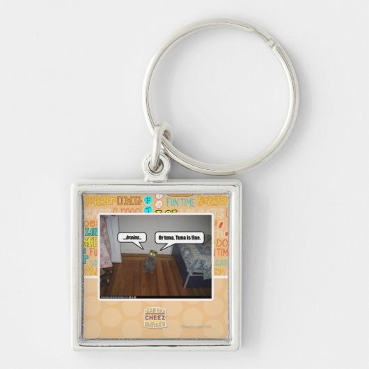 hersenen sleutelhanger (Voorkant)