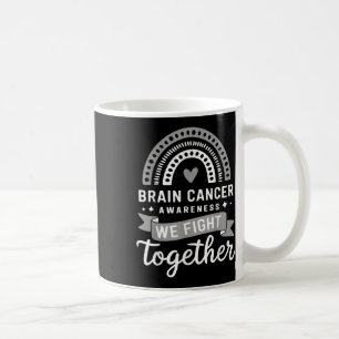 Hersenkanker Bewustzijn dat we samen vechten Herse Koffiemok