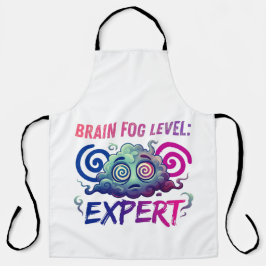 Hersennevel niveau: Expert – Perimenopauze Humor Schort