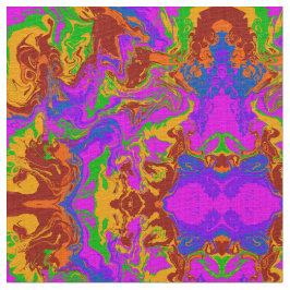 Hersenpap in abstract stof