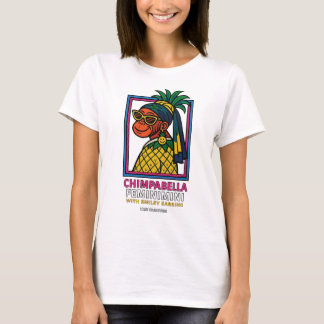 Hersenrot POP Chimpabella Feminimini Smiley Oorbel T-shirt