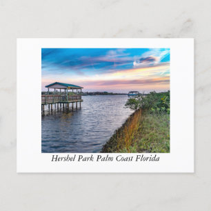 Hershel Park Palm Coast Florida Briefkaart