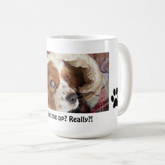 Hershey Pup mignon chien café Mug (Devant droit)