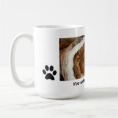 Hershey Pup mignon chien café Mug (Gauche)