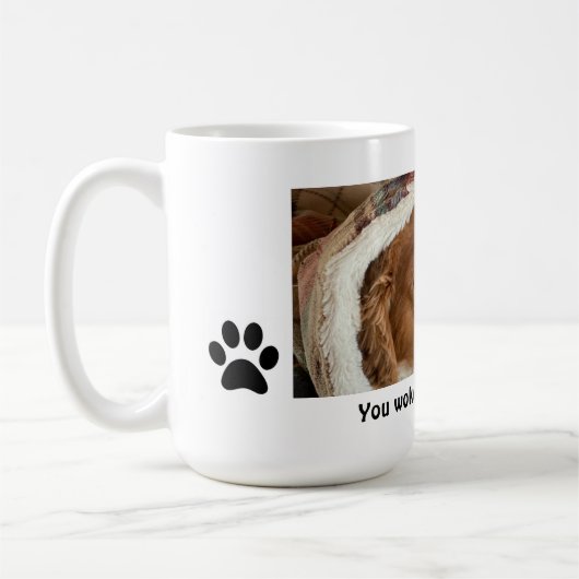 Hershey Pup mignon chien café Mug (Gauche)
