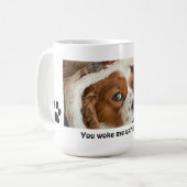 Hershey Pup Schattige Dog Coffee Mok (Voorkant links)