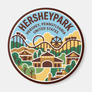 Hersheypark Pennsylvania Magneet