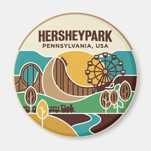 Hersheypark VS Magneet (Voorkant)