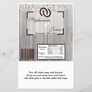 Hershey's Grote Bar Verpakking Paarden Schoenen op Flyer