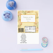 Hershey's Large Bar Wrapper Fall Leaves Flyer (Enkel)