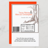 Hershey's Large Bar Wrapper Herfst Tree Initiaal C (Voorkant / Achterkant)