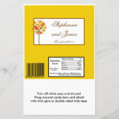 Hershey's Large Bar Wrapper Modern Autumn Tree (Voorkant)