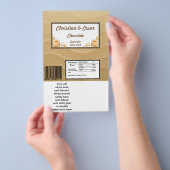 Hershey's Large Bar Wrapper Ocean Beach Shore Zeee Flyer (Hand)