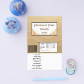 Hershey's Large Bar Wrapper Ocean Beach Shore Zeee Flyer (Enkel)