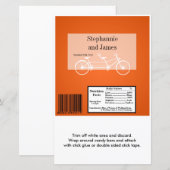 Hershey's Large Bar Wrapper Oranje Double Bike (Voorkant / Achterkant)