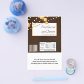 Hershey's Large Bar Wrapper Paper Lantern op Brow Flyer (Enkel)