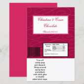 Hershey's Large Bar Wrapper Raspberry Pink Loops/S (Voorkant / Achterkant)