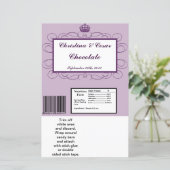 Hershey's Large Bar Wrapper Royal Paarse Crown/Swi (Staand voorkant)