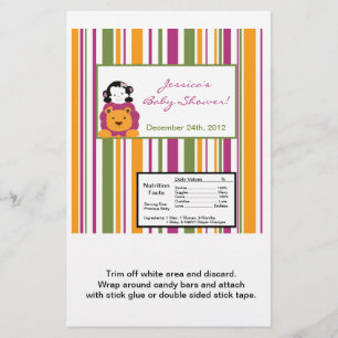 Hershey's Large Bar Wrapper Sweet Safari Flyer