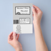 Hershey's Large Bar Wrapper zijne/Hers Diamond Wed Flyer (Hand)