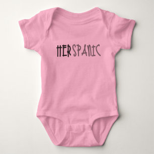 Herspanic Baby Meisje Hispanic Bodysuit