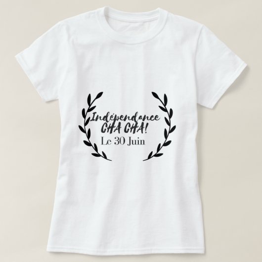 Herstel Congo t-shirt (Design voorkant)