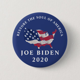 Herstel de bron van Amerika Joe Biden 2020 Ronde Button 5,7 Cm