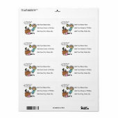 Herstel de Eerste Humor van de Keer Etiket (Full Sheet)