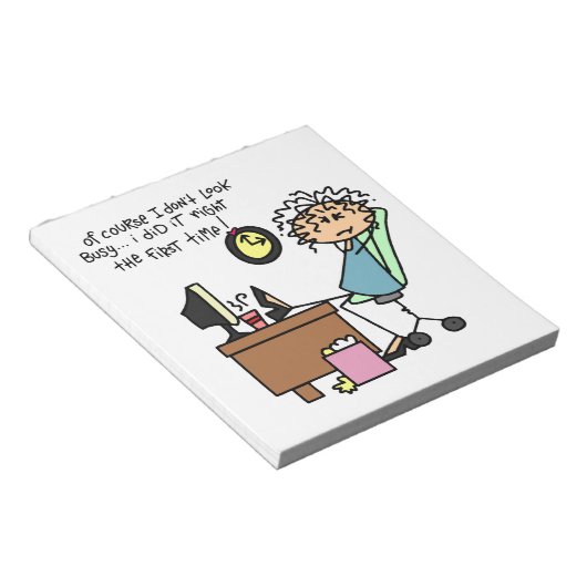 Herstel de Eerste Humor van de Keer Notitieblok (Schuin)