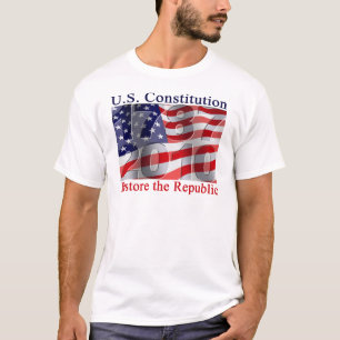 Herstel de shirten van de Republiek T-shirt