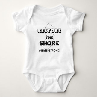 HERSTEL DE SHORE - JERSEY BABY CREEPER ROMPER