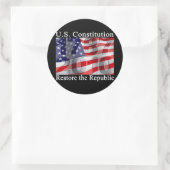 Herstel de stickers van de Republiek (Tas)