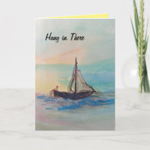 Herstel "hang in there" waterverf