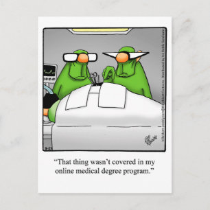 Herstel Humor Poster "Spectickles" Briefkaart