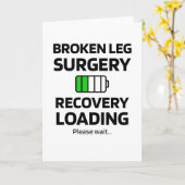 Herstel na beenoperatie gebroken been | Overlever  Kaart (Gele Bloem)