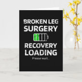 Herstel na beenoperatie | Overlever gebroken been Kaart (Gele Bloem)