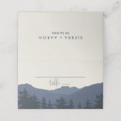 Herstel van de bergenbruiloft (Buitenkant ongevouwen)