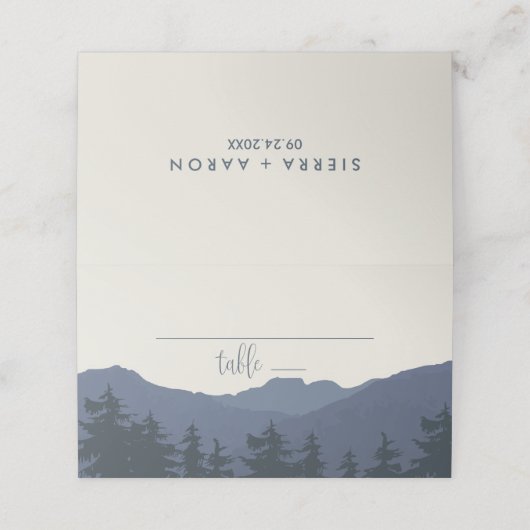 Herstel van de bergenbruiloft (Buitenkant ongevouwen)