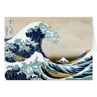 Herstel van de Grote Golf van Kanagawa door Hokusa