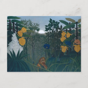 Herstel van de Leeuw-Henri Rousseau Briefkaart