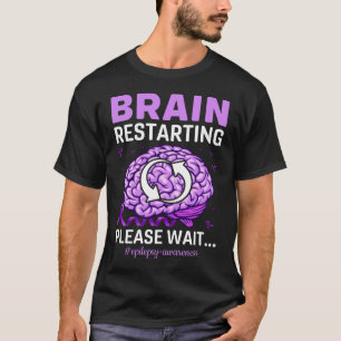 Herstel van het brein Een ogenblik geduld op het b T-shirt