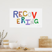 Herstel van het genezen van nieuwe beginnende funk poster (Keuken)