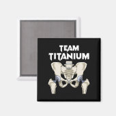 Herstel van hippe chirurgie geeft hippie Hip-verva Magneet (Voorkant / Achterkant)