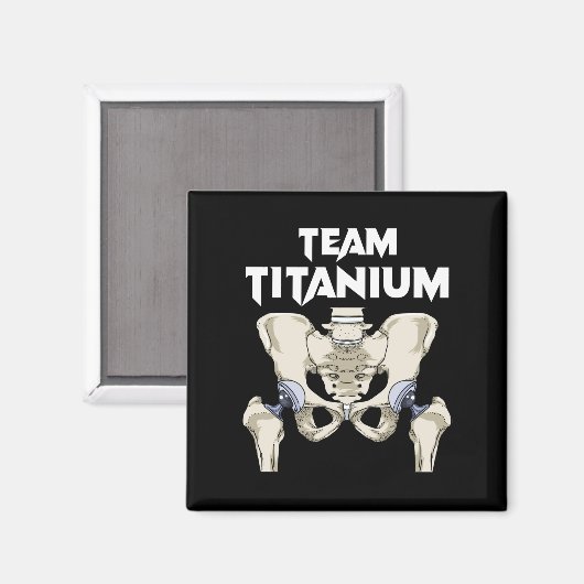 Herstel van hippe chirurgie geeft hippie Hip-verva Magneet (Voorkant / Achterkant)