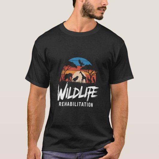 Herstel van in het wild levende dieren - Natuur in T-shirt (Voorkant)