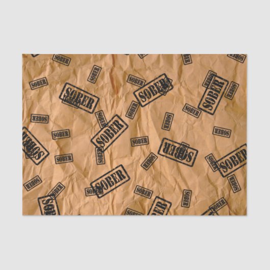 Herstelbaar Sober-weefselpapier Tissuepapier (Voorkant)