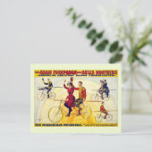 Herstelbare fietsenacrobaten Forepaugh Sells Briefkaart (Staand voorkant)